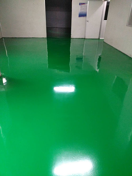 湖南王師傅食品有限公司生產車間環氧地坪